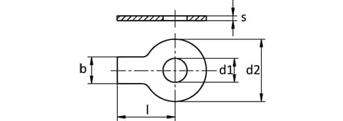 DIN 93 Washer With Tap